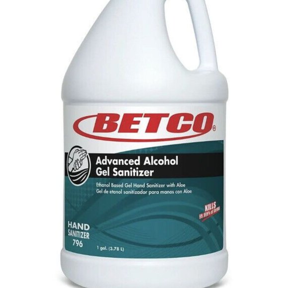 Betco Other - 4 Betco Advanced Alcohol Gel Hand Sanitizer Fresh 1 Gal. Case Lot Carton 7960400